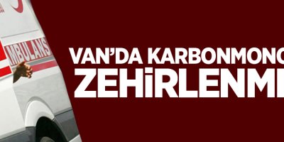 Van’da karbonmonoksit zehirlenmesi