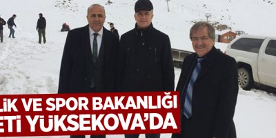 Gençlik ve Spor Bakanlığı heyeti Hakkari'de