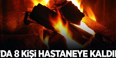 Van'da 8 kişi hastaneye kaldırıldı