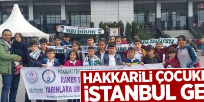 Hakkarili çocukların İstanbul gezisi
