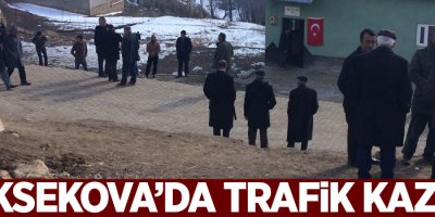 Yüksekova’da trafik kazası