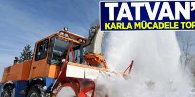 Tatvan'da karla mücadele toplantısı