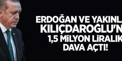 Kılıçdaroğlu'na 1,5 milyon liralık dava