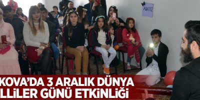 Yüksekova'da 3 aralık dünya Engelliler günü etkinliği