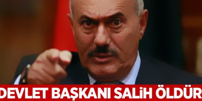 Eski devlet başkanı Salih öldürüldü