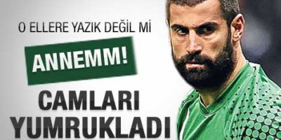 Volkan Demirel camı yumrukladı