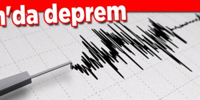 İran'da deprem!
