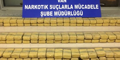 81 kilo 920 gram eroin ele geçirildi