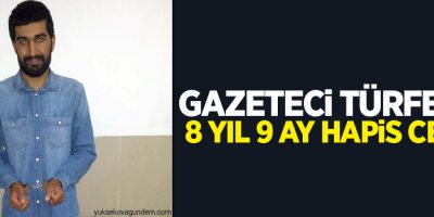 Gazeteci Nedim Türfent'e hapis cezası