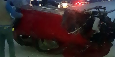 Otomobil takla attı: 2’si ağır 5 yaralı