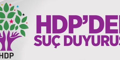HDP'den suç duyurusu