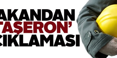 Bakan Ağbal'dan 'taşeron' açıklaması