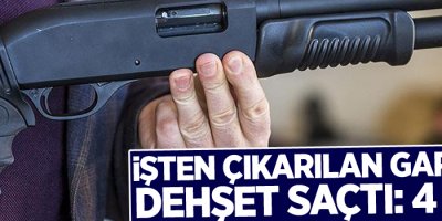 İşten çıkarılan garson dehşet saçtı: 4 ölü