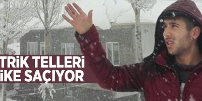 Elektrik Telleri Tehlike Saçıyor