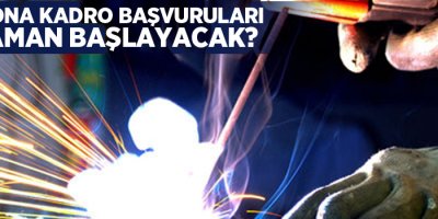 Taşerona kadro başvuruları ne zaman başlayacak?