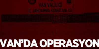 Van'da operasyon