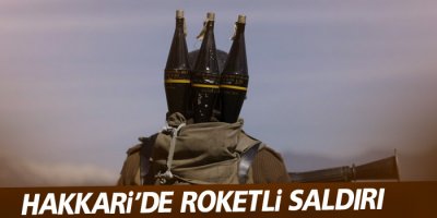 Roketli saldırı düzenlendi