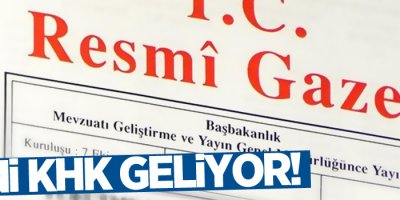 Yeni KHK geliyor