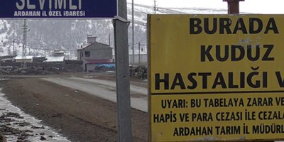 Bir ilçe ve üç köy karantinaya alındı