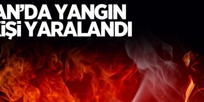 Van'da yangın: 5 yaralı