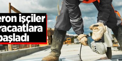 Taşeron işçiler müracaatlara başladı
