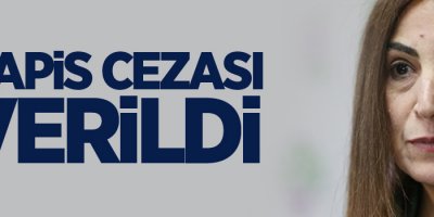 HDP'li Aysel Tuğluk'a hapis cezası