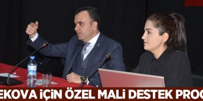 Yüksekova için özel mali destek programı