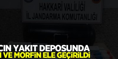 Aracın yakıt deposunda eroin ve morfin ele geçirildi