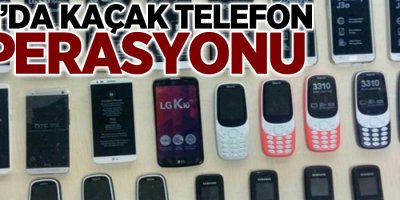 Van’da 36 adet kaçak cep telefonu ele geçirildi