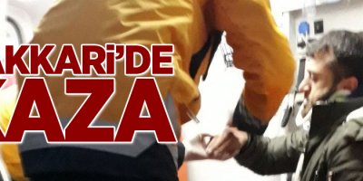 Hakkari'de kaza: 2 yaralı