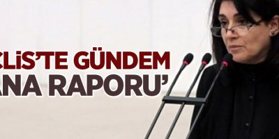 Meclis'te gündem: 'Zana raporu'