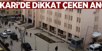 Hakkari’de dikkat çeken anons