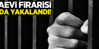 Cezaevi firarisi yakalandı