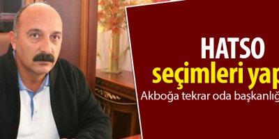 HATSO seçimleri yapıldı