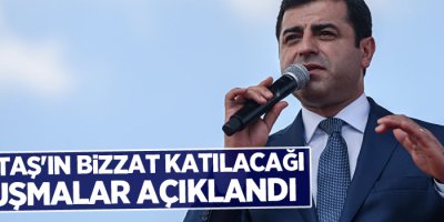 Demirtaş'ın bizzat katılacağı duruşmalar açıklandı