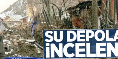 Su depoları incelendi