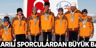 Hakkarili sporculardan büyük başarı