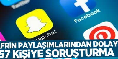 57 kişiye soruşturma