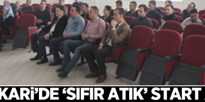 Hakkari’de ‘Sıfır Atık’ start aldı