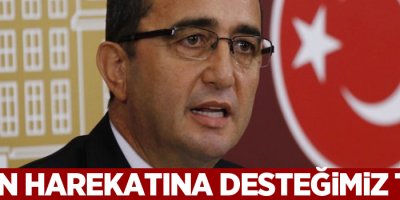 CHP'li Tezcan'dan Afrin harekatı açıklaması: Desteğimiz tam
