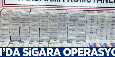 Van'da kaçak sigara operasyonu