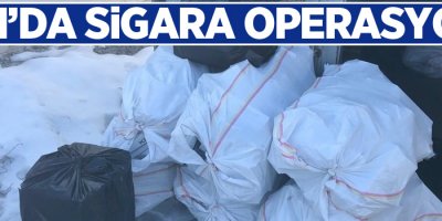 Van'da sigara operasyonu