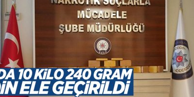 Van'da 10 kilo 240 gram eroin ele geçirildi