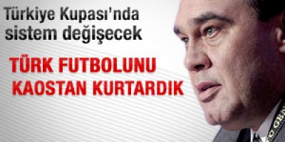 Yıldırım Demirören: Büyük bir iş başardık