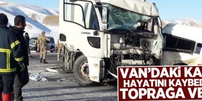Van’daki kazada hayatını kaybedenler toprağa verildi