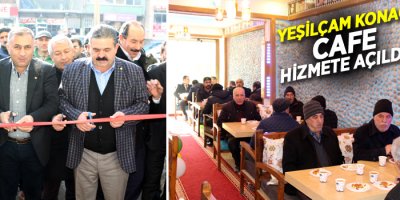 Yüksekova'da Yeşilçam konağı cafe ve pastane hizmete açıldı