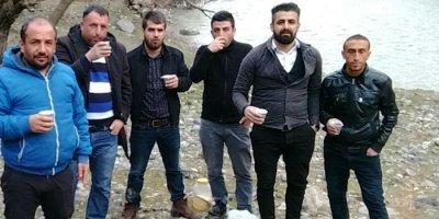 Hakkari’de kış ortasında piknik keyfi