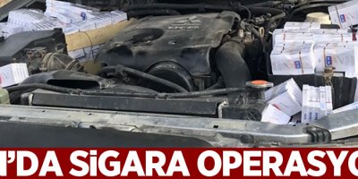 Van’da kaçak sigara operasyonu