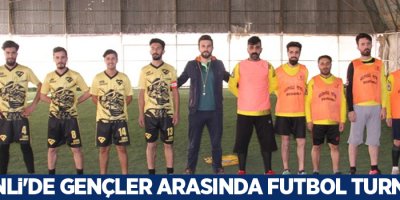 Şemdinli'de gençler arasında futbol turnuvası