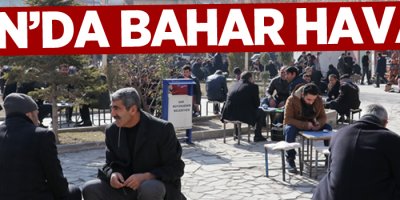 Van'da bahar havası